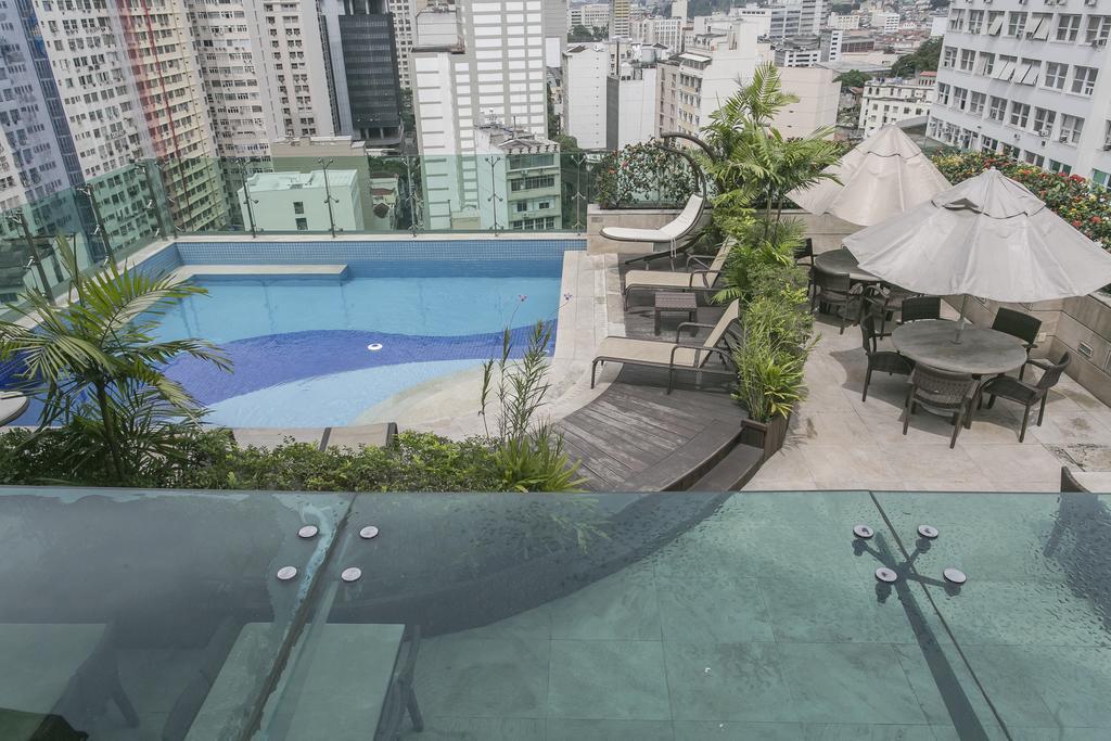 阿特兰蒂科托尔酒店 里约热内卢 外观 照片 Rooftop pool