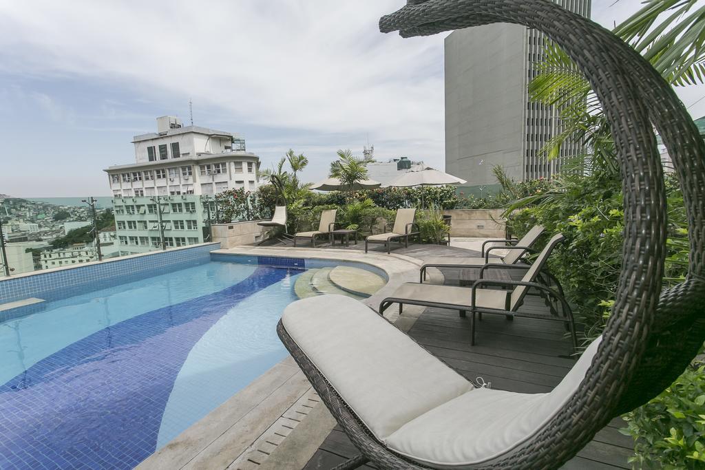 阿特兰蒂科托尔酒店 里约热内卢 外观 照片 Rooftop pool