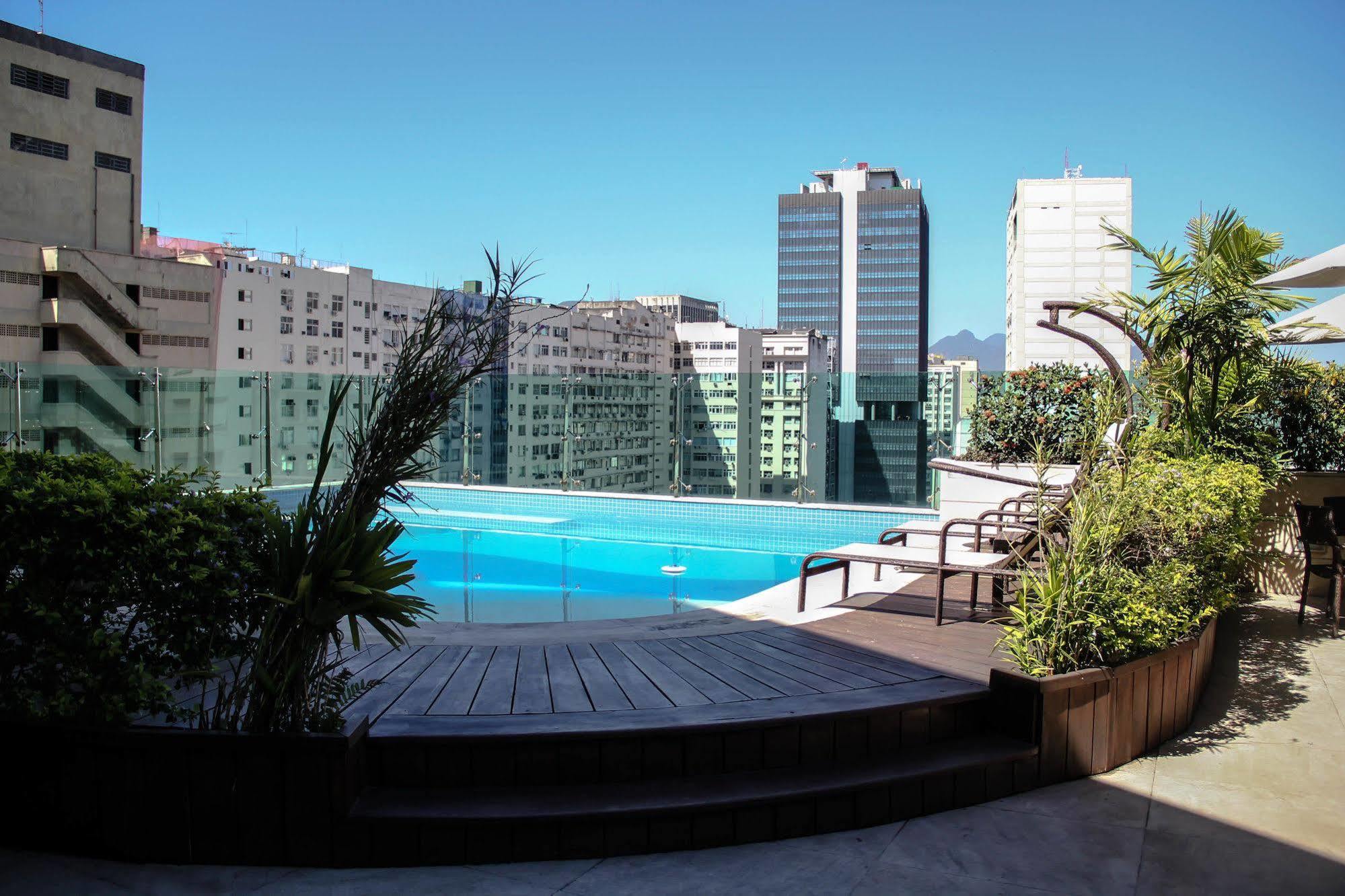 阿特兰蒂科托尔酒店 里约热内卢 外观 照片 The pool of the hotel